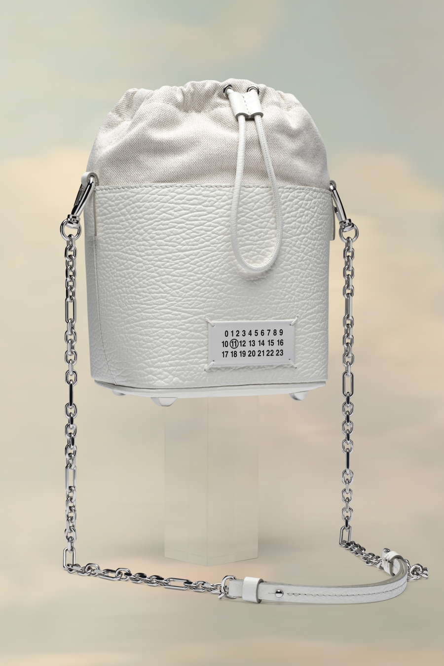 Maison Margiela 5ac Bucket Small White | 834509-IDR