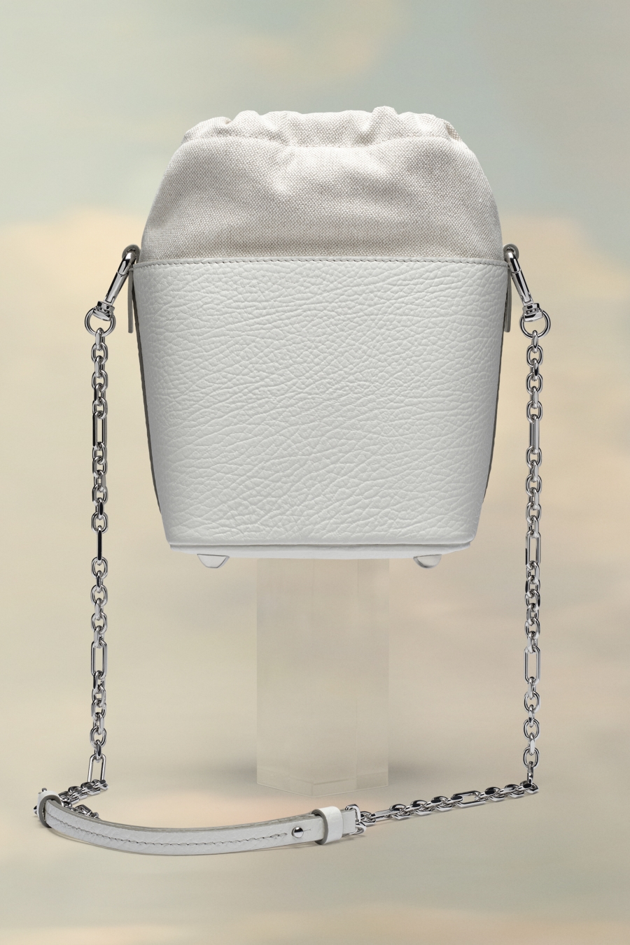 Maison Margiela 5ac Bucket Small White | 834509-IDR