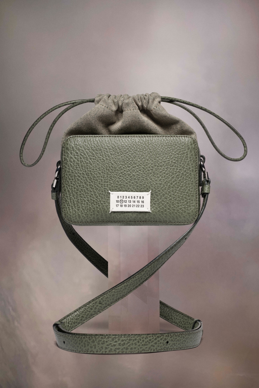 Maison Margiela 5ac Camera Bag Small Thyme | 352086-BRH