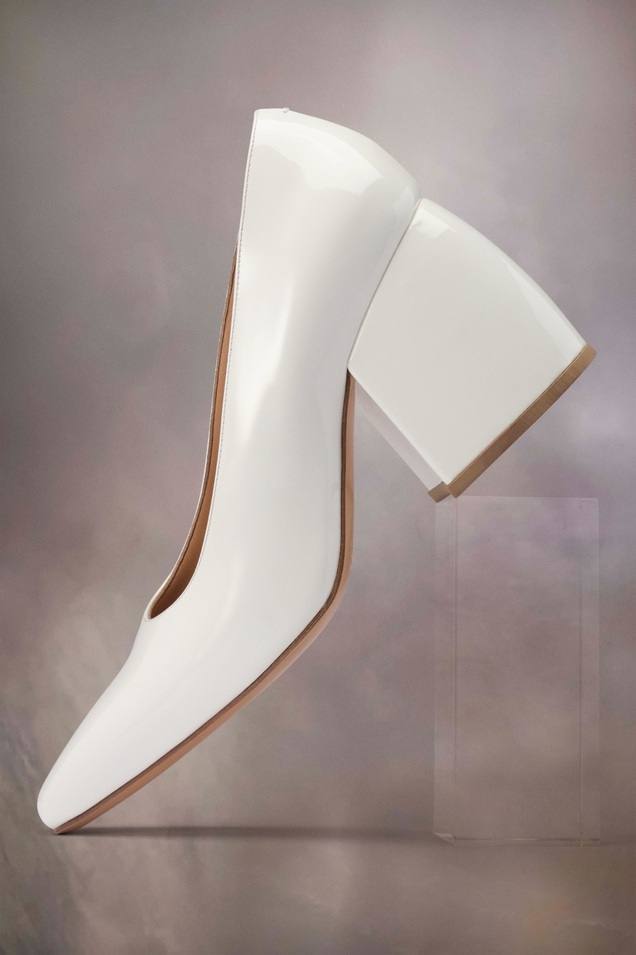 Maison Margiela Barbs Pump Winter White | 209137-ZSC