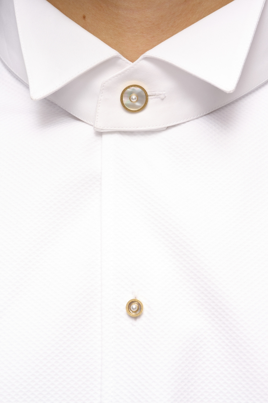 Maison Margiela Cotton Poplin Shirt White | 349605-DRB