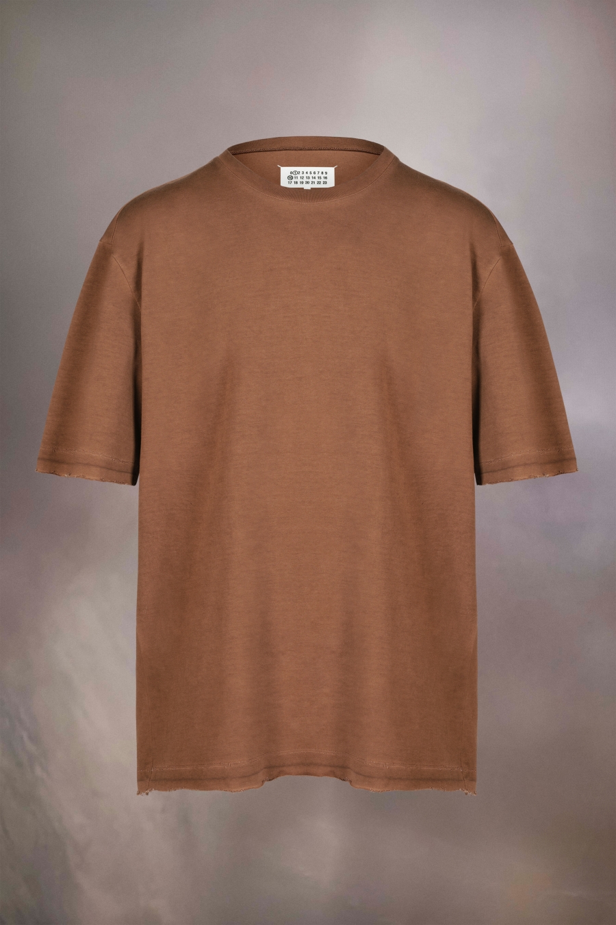 Maison Margiela Distressed T-shirt Faded Red | 635187-FCD