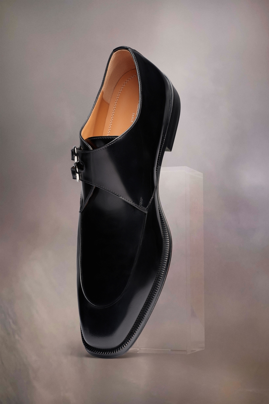 Maison Margiela Double Monk Shoes Black | 847319-ITV