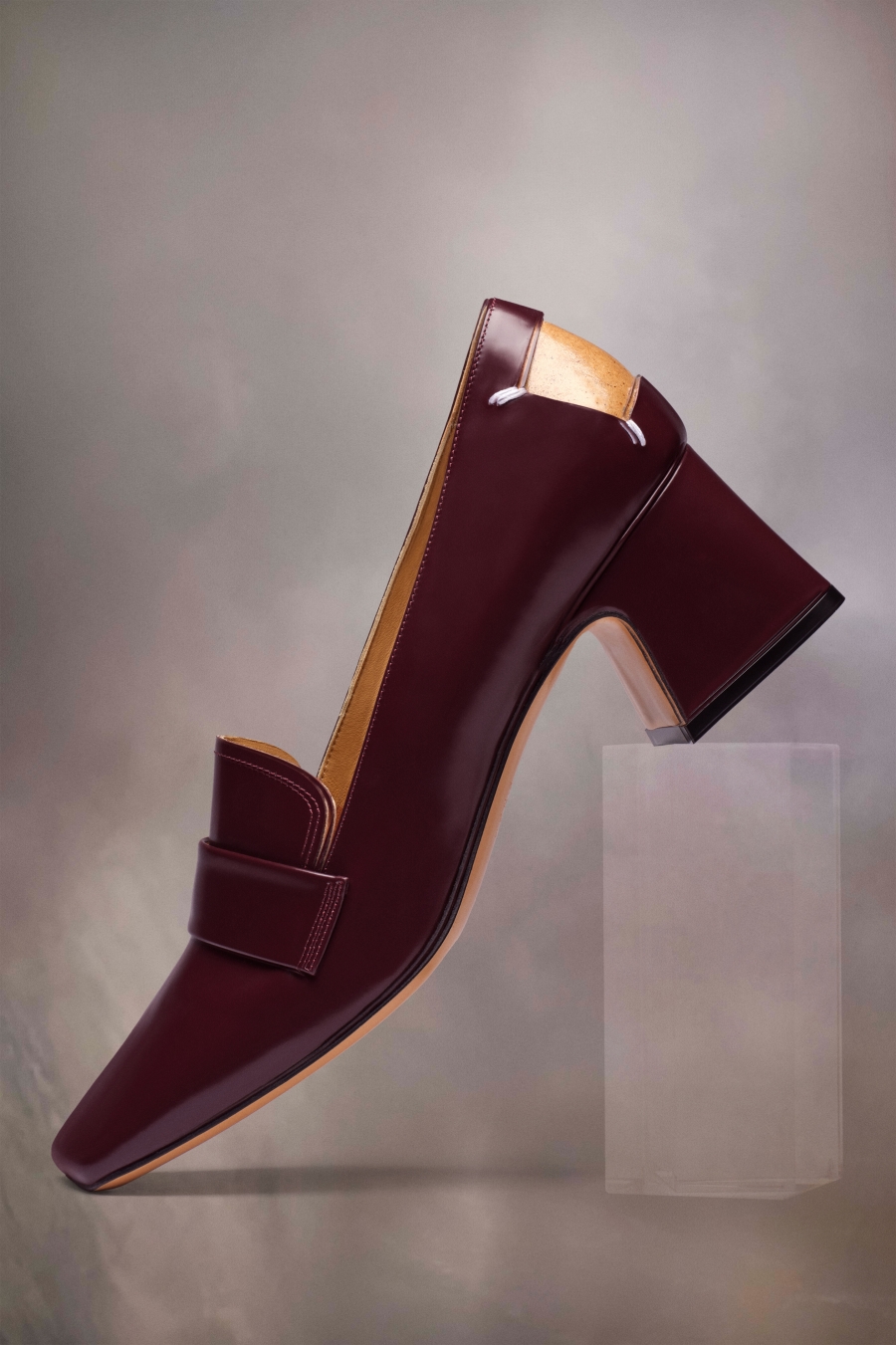 Maison Margiela Décortiqué Court Shoes Bordeaux | 462910-VXH