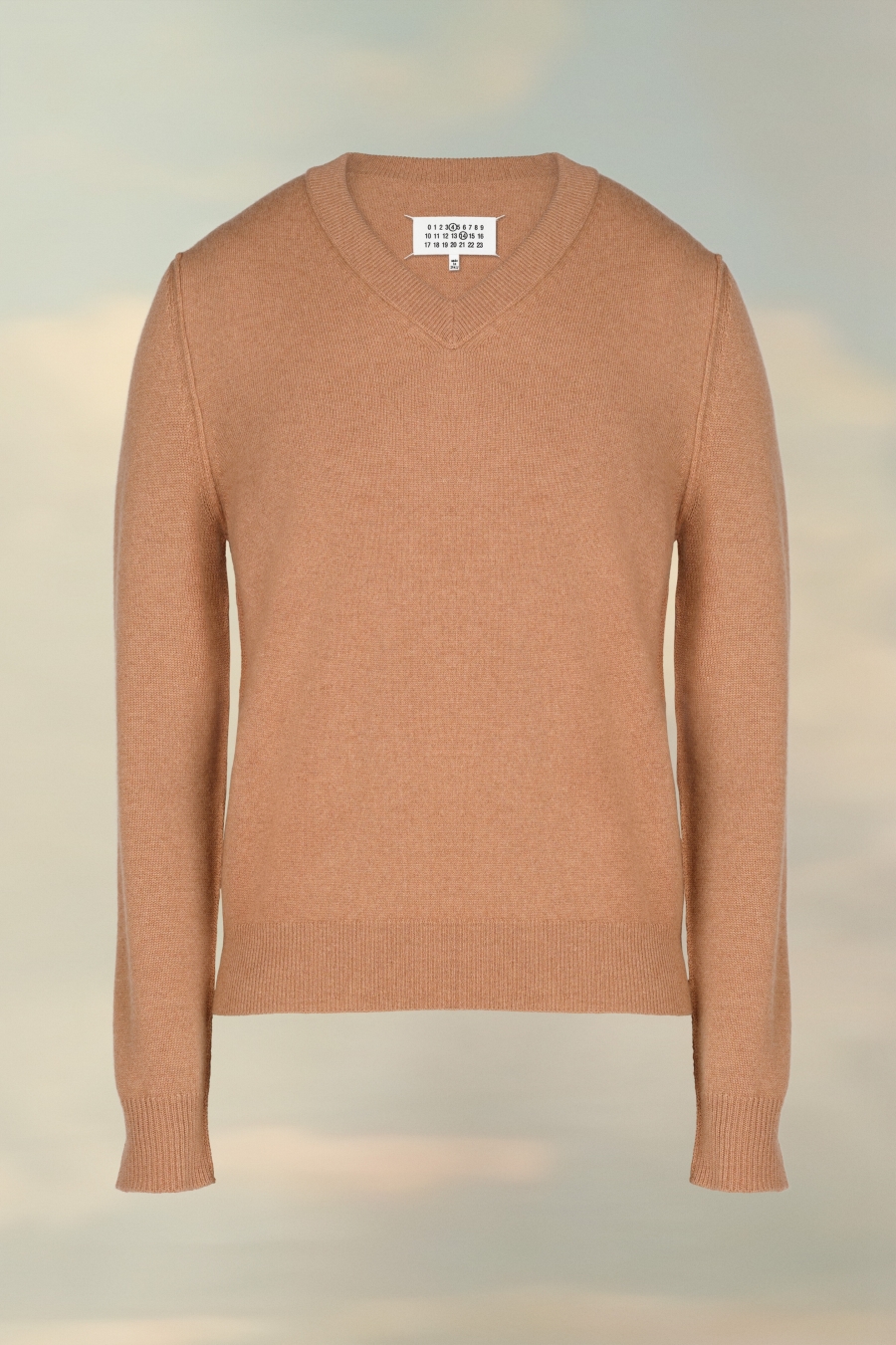 Maison Margiela Eco Cashmere Sweater Camel | 298473-IYD