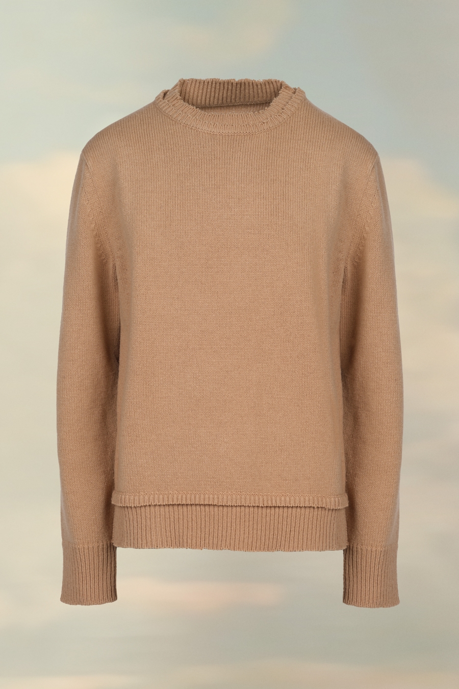 Maison Margiela Elbow Patch Sweater Bronze | 195830-UOA