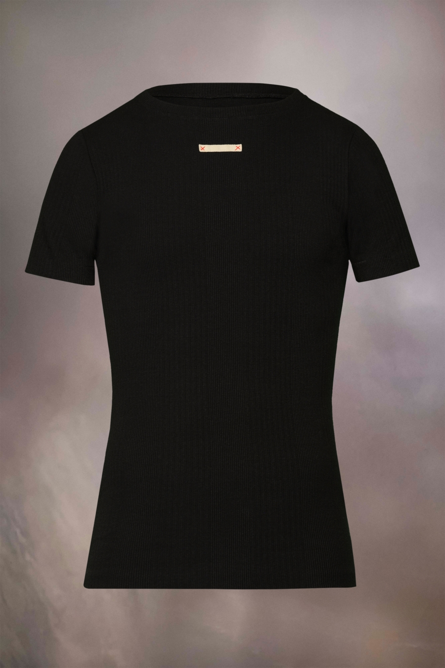 Maison Margiela Fancy Rib T-shirt Ecru | 294613-SAF