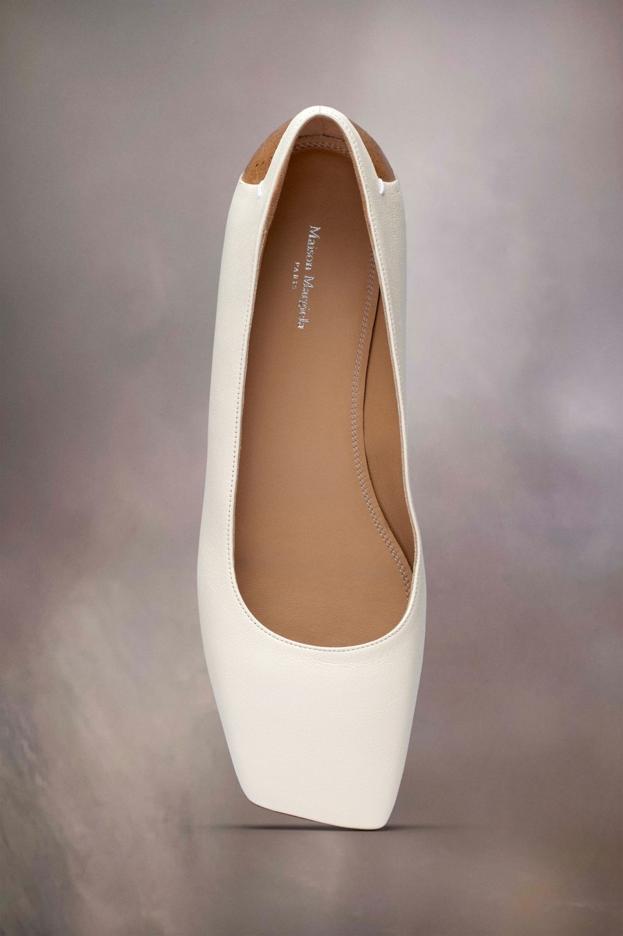 Maison Margiela Four Stitches Décortiqué Ballerinas White | 048957-WJQ