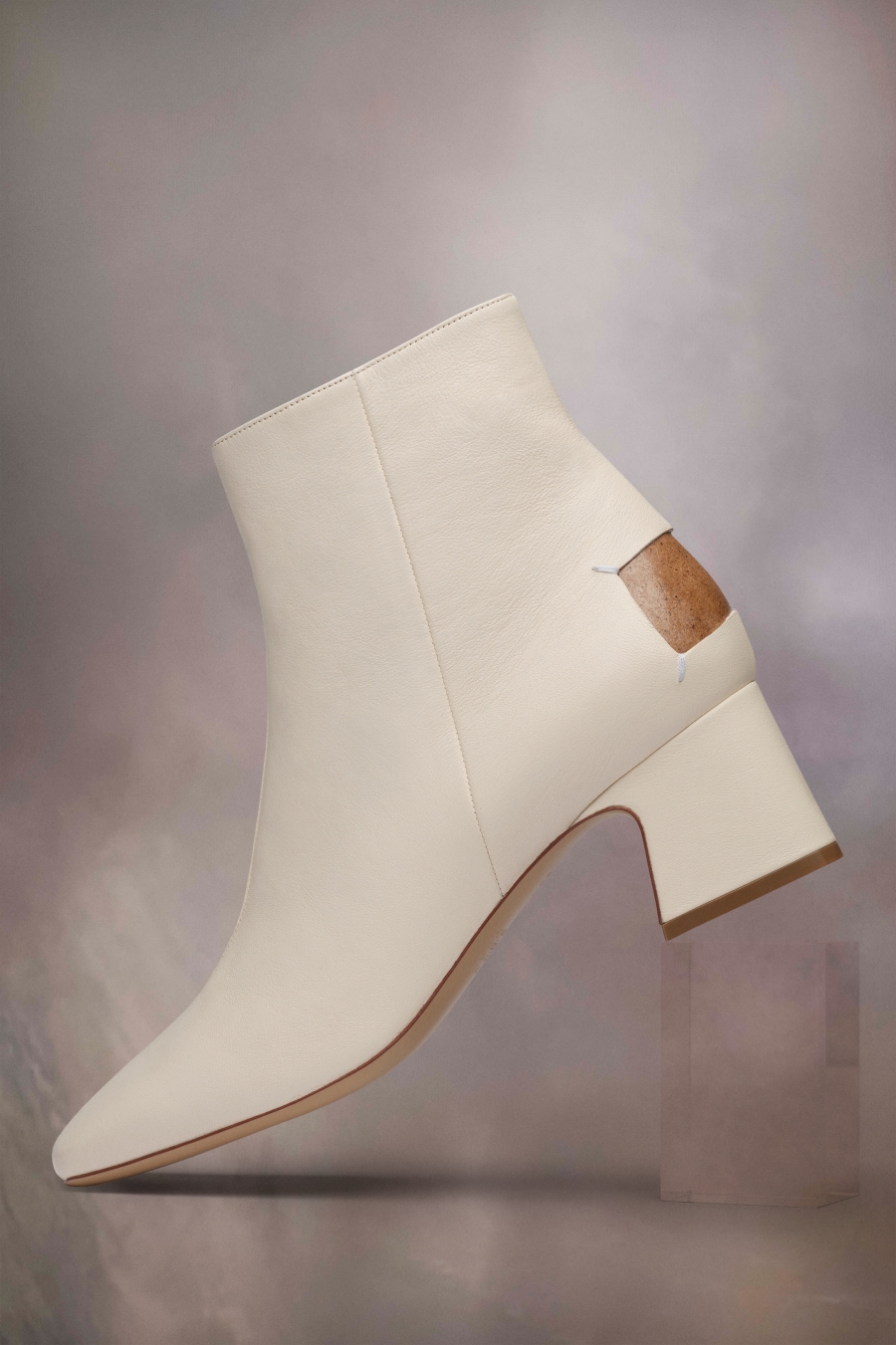 Maison Margiela Four Stitches Décortiqué Boots White | 195460-ZTX