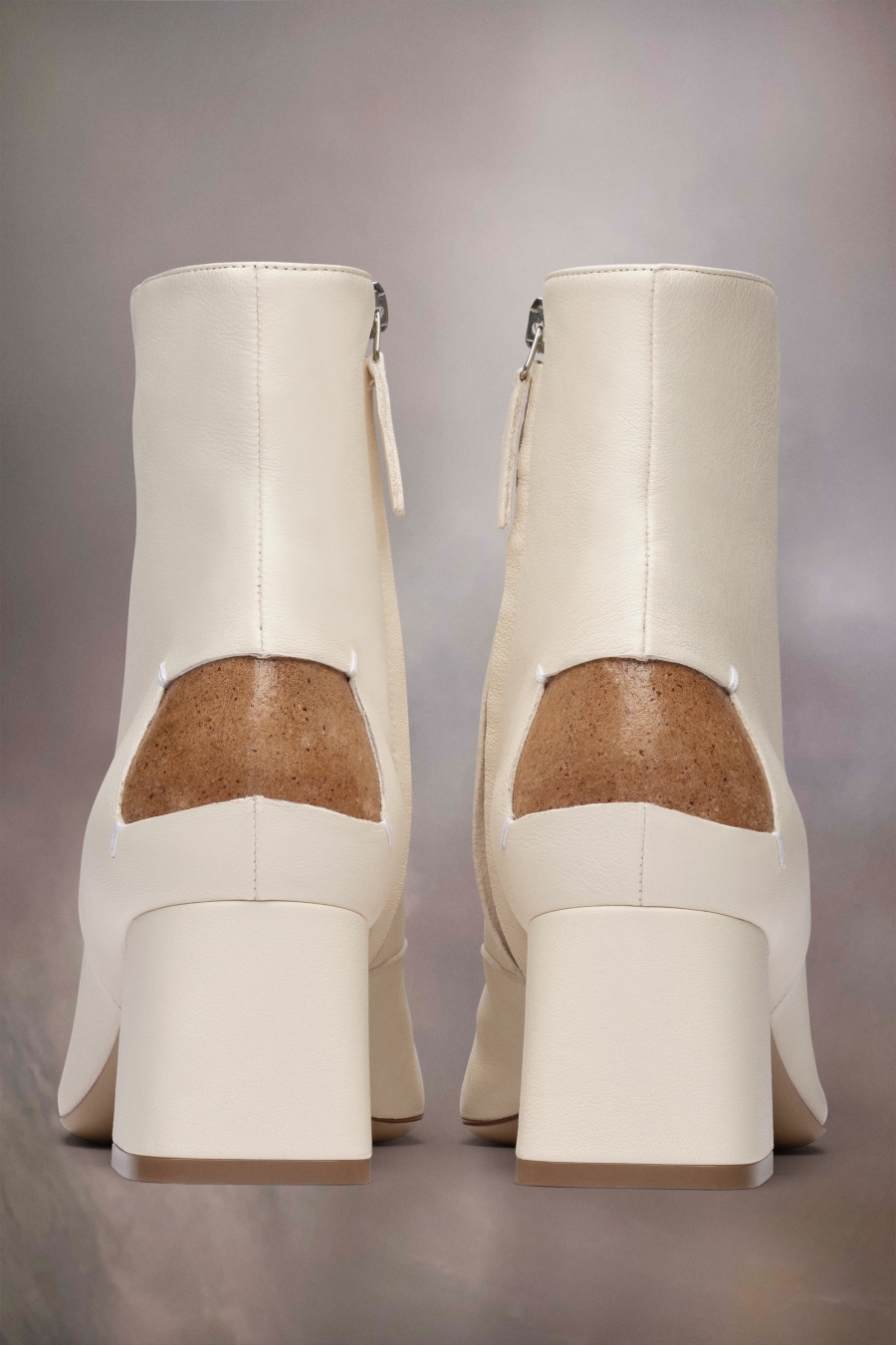 Maison Margiela Four Stitches Décortiqué Boots White | 195460-ZTX