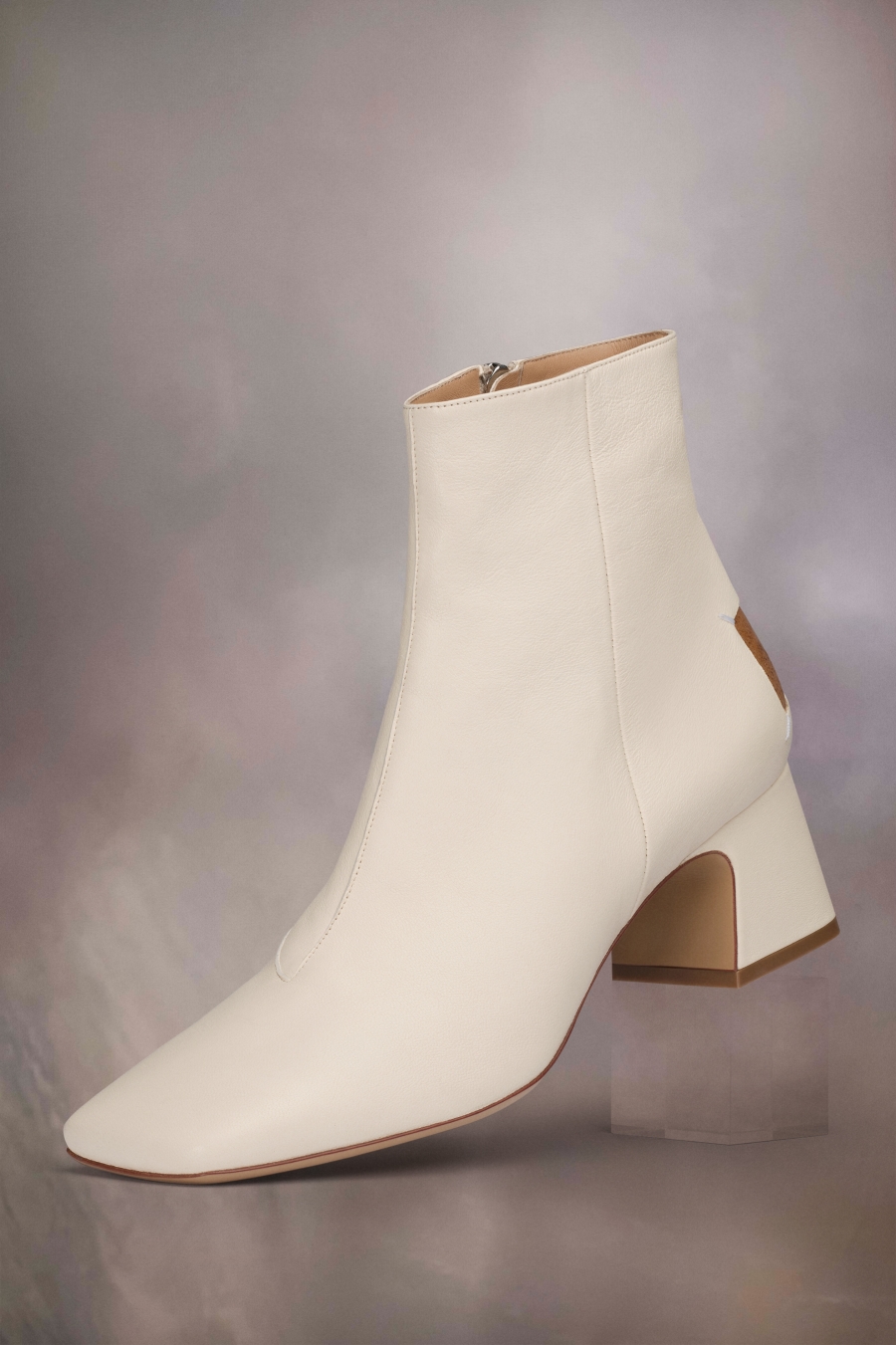 Maison Margiela Four Stitches Décortiqué Boots White | 195460-ZTX