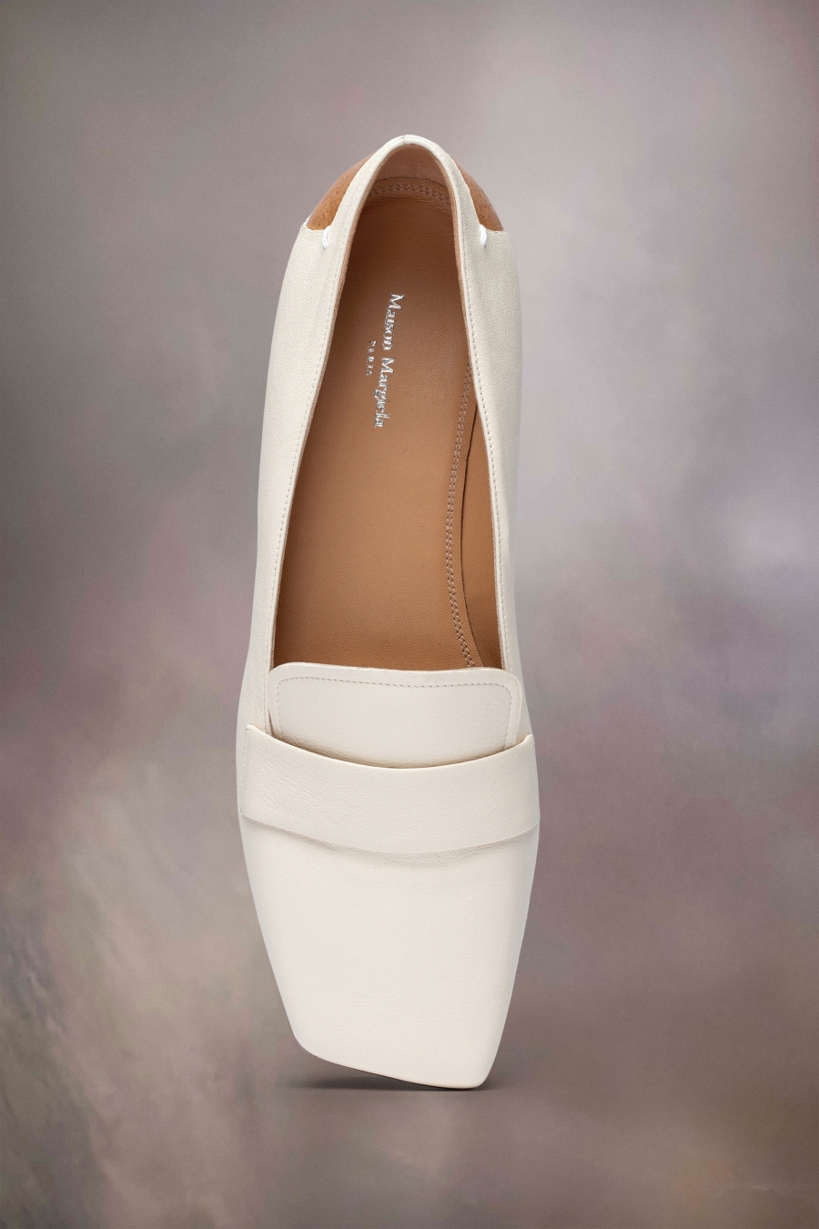 Maison Margiela Four Stitches Décortiqué Loafers White | 320714-TLS