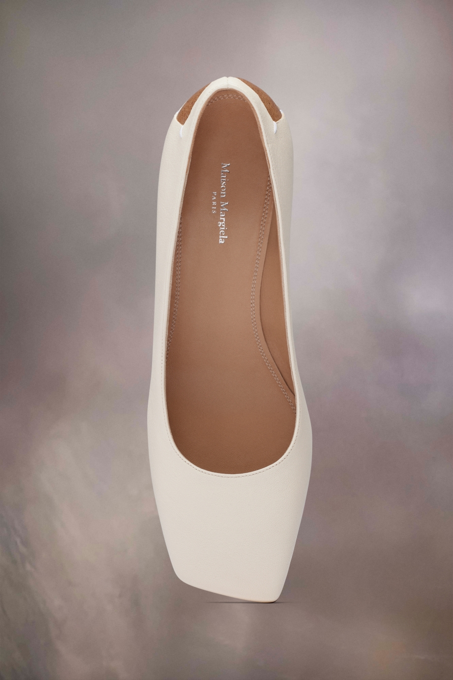 Maison Margiela Four Stitches Décortiqué Pumps White | 324678-LFY