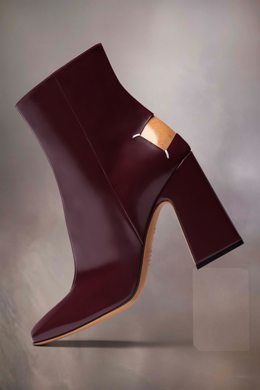 Maison Margiela Four Stitches Décortiqué Boots Bordeaux | 562079-QOP