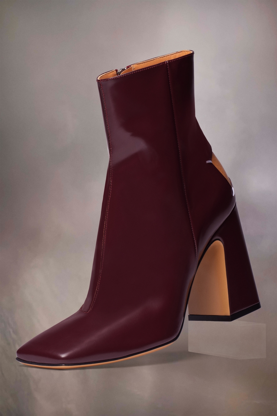 Maison Margiela Four Stitches Décortiqué Boots Bordeaux | 562079-QOP