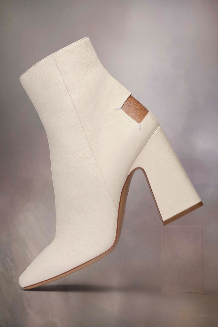 Maison Margiela Four Stitches Décortiqué Boots White | 752194-GYD