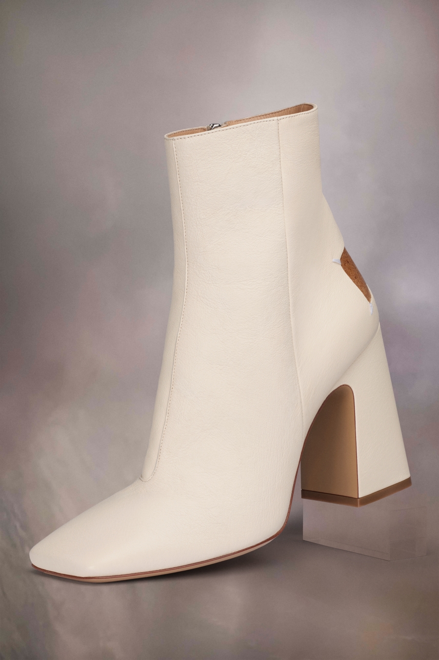 Maison Margiela Four Stitches Décortiqué Boots White | 752194-GYD