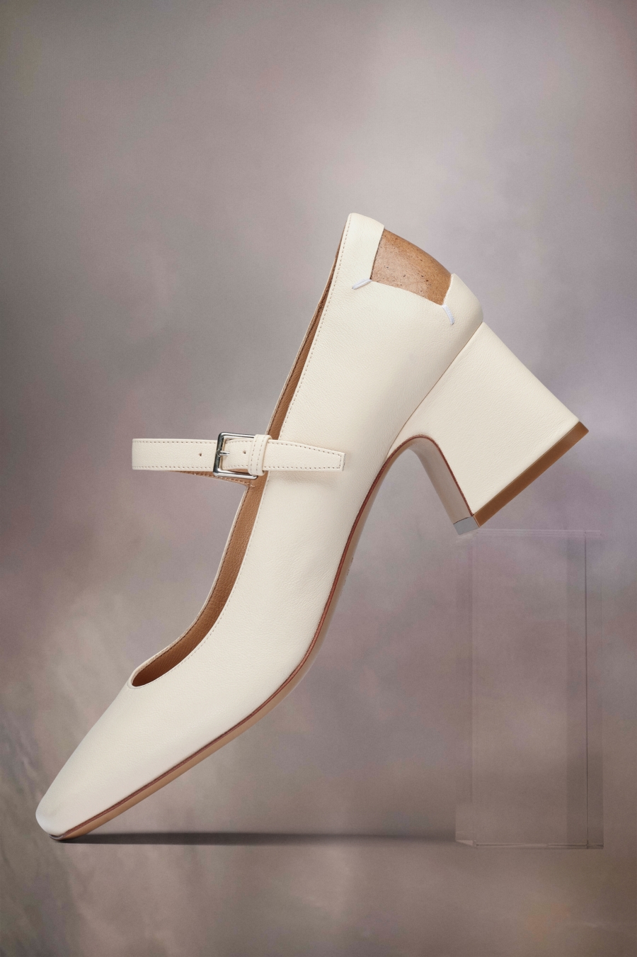 Maison Margiela Four Stitches Décortiqué Mary-janes White | 953142-GPY