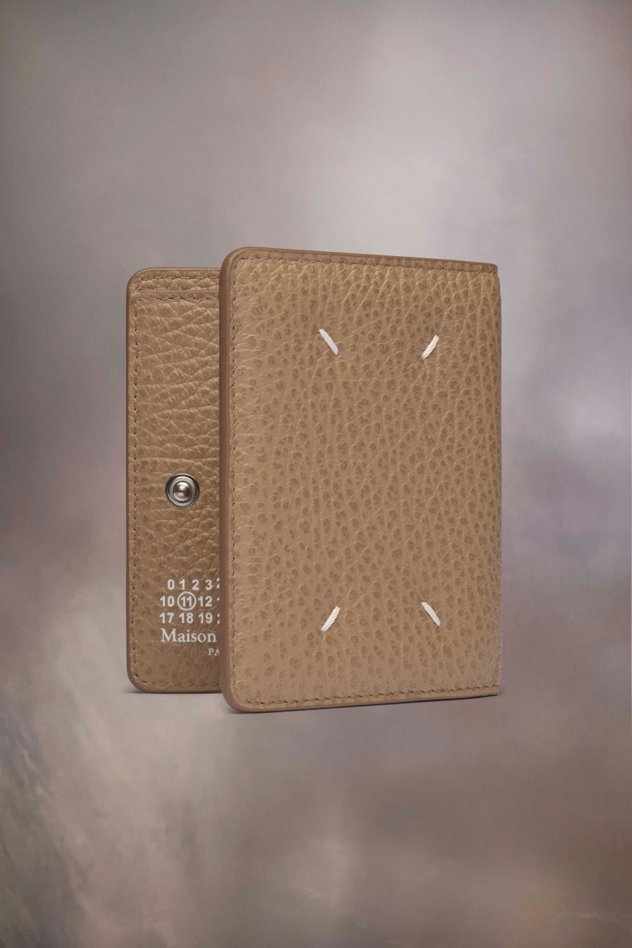 Maison Margiela Four Stitches Pocket Cardholder Almond | 098672-RBW