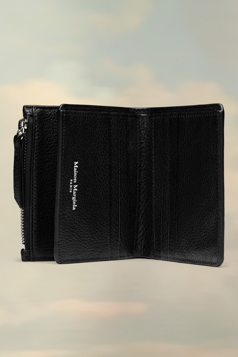 Maison Margiela Four Stitches Wallet Black | 417260-AUN