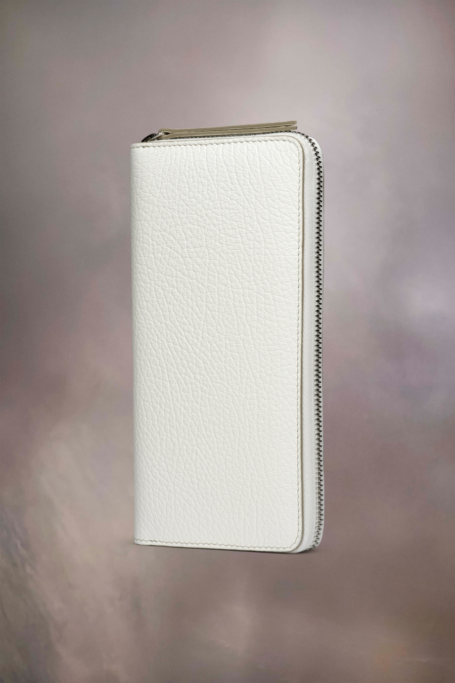 Maison Margiela Four Stitches Zip-around Wallet White | 483059-IPR