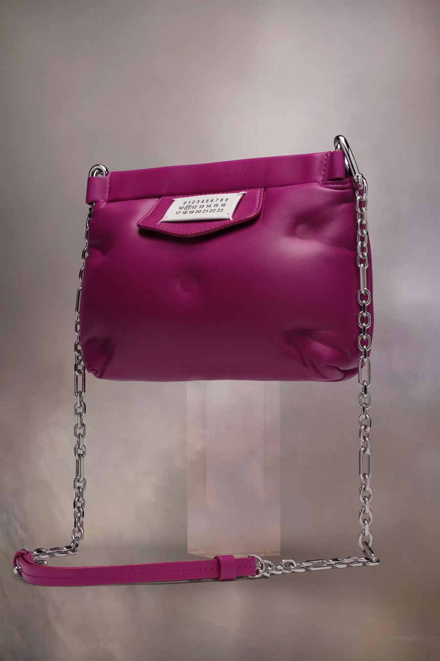 Maison Margiela Glam Slam Clutch Plum Purple | 415097-BMF