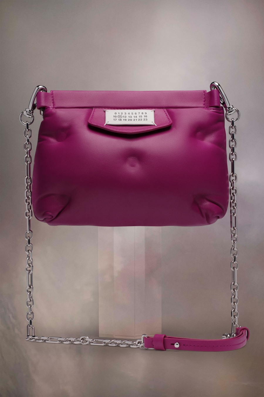 Maison Margiela Glam Slam Clutch Plum Purple | 415097-BMF