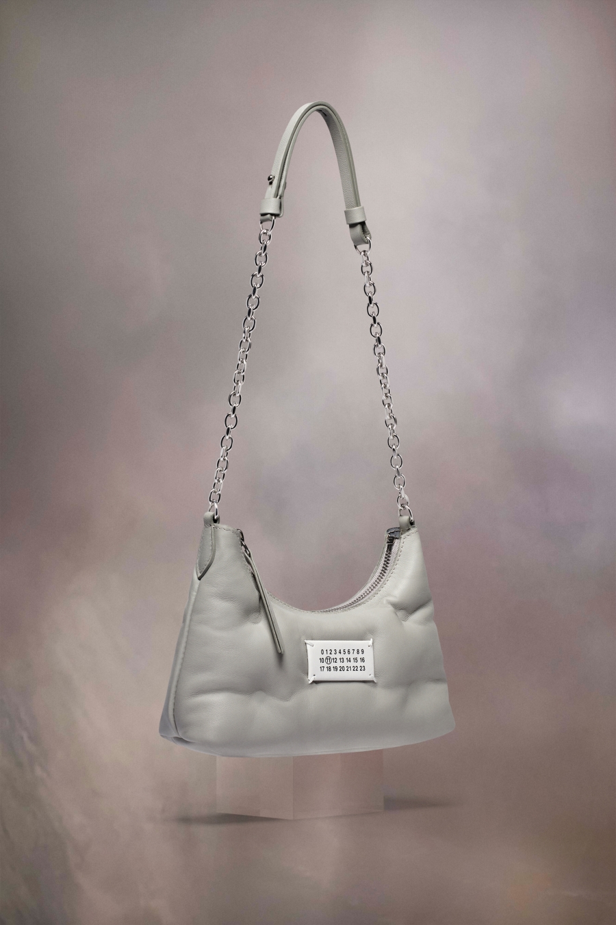 Maison Margiela Glam Slam Hobo Micro White | 349721-USR