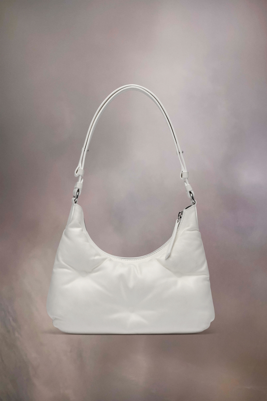 Maison Margiela Glam Slam Hobo Small White | 140258-WLG