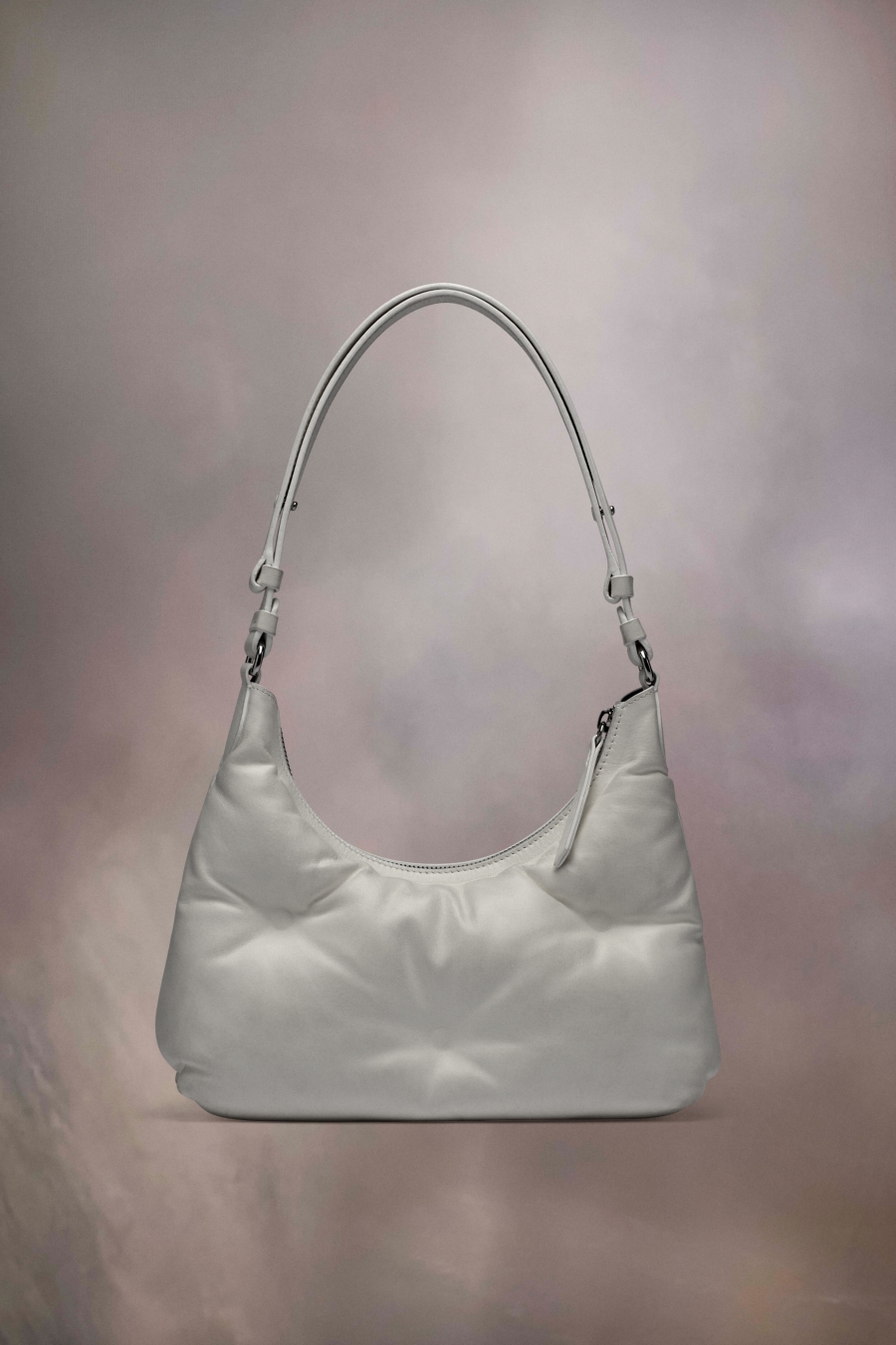 Maison Margiela Glam Slam Hobo Small White | 613749-TUS