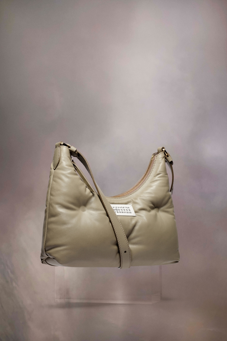 Maison Margiela Glam Slam Hobo Small White | 650381-MCK