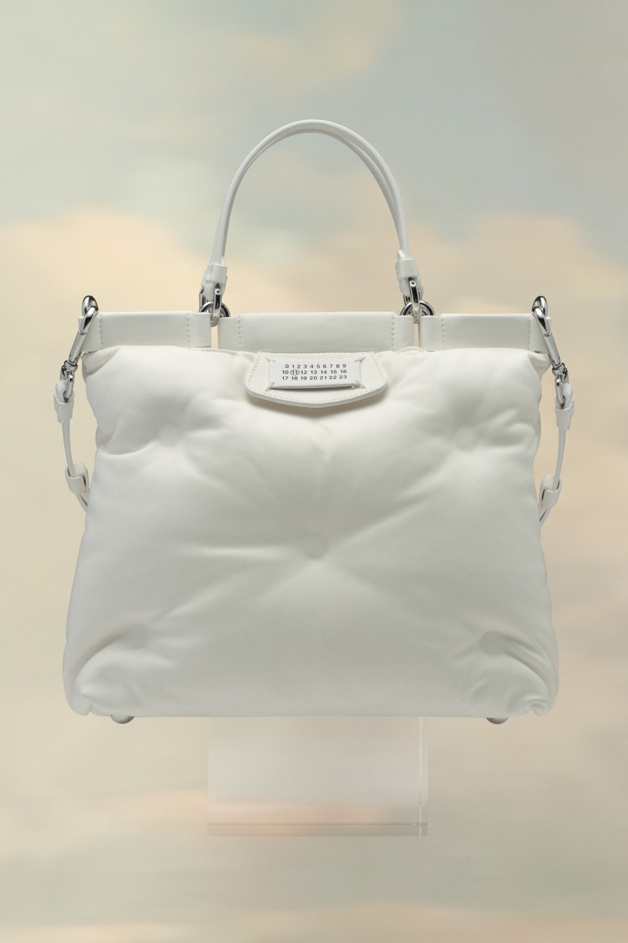 Maison Margiela Glam Slam Shopping Small White | 164382-YWL