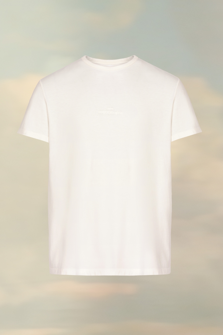 Maison Margiela Jersey-t-shirt Off white | 735841-XDJ