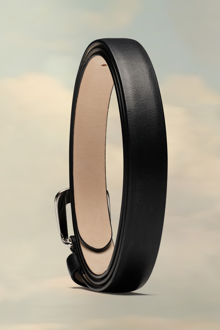 Maison Margiela Leather Belt Black | 102469-GHJ