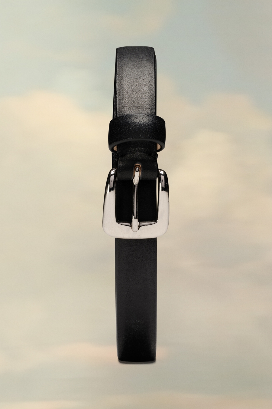 Maison Margiela Leather Belt Black | 102469-GHJ