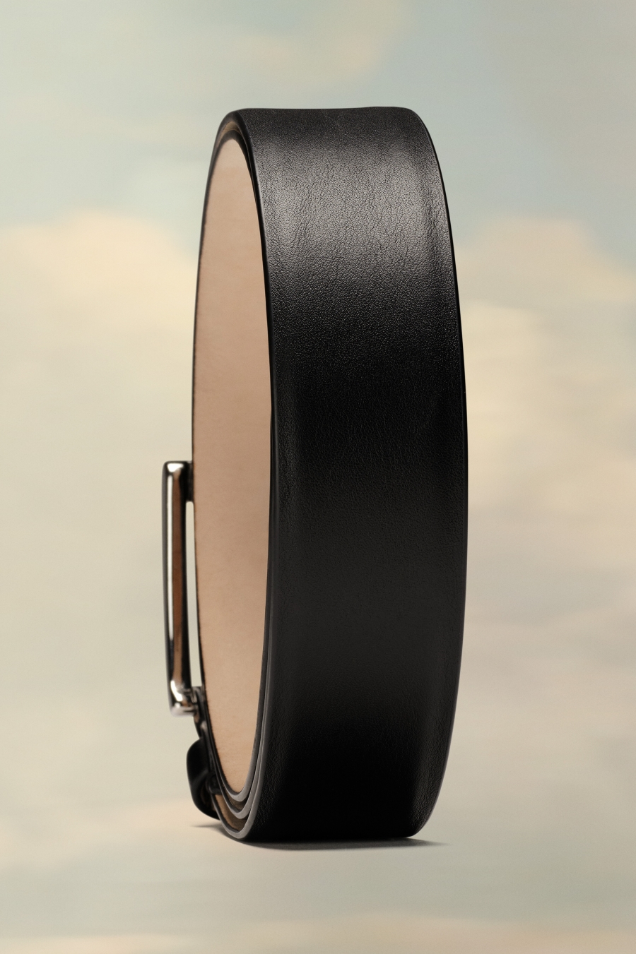 Maison Margiela Leather Belt Black | 307148-MHY