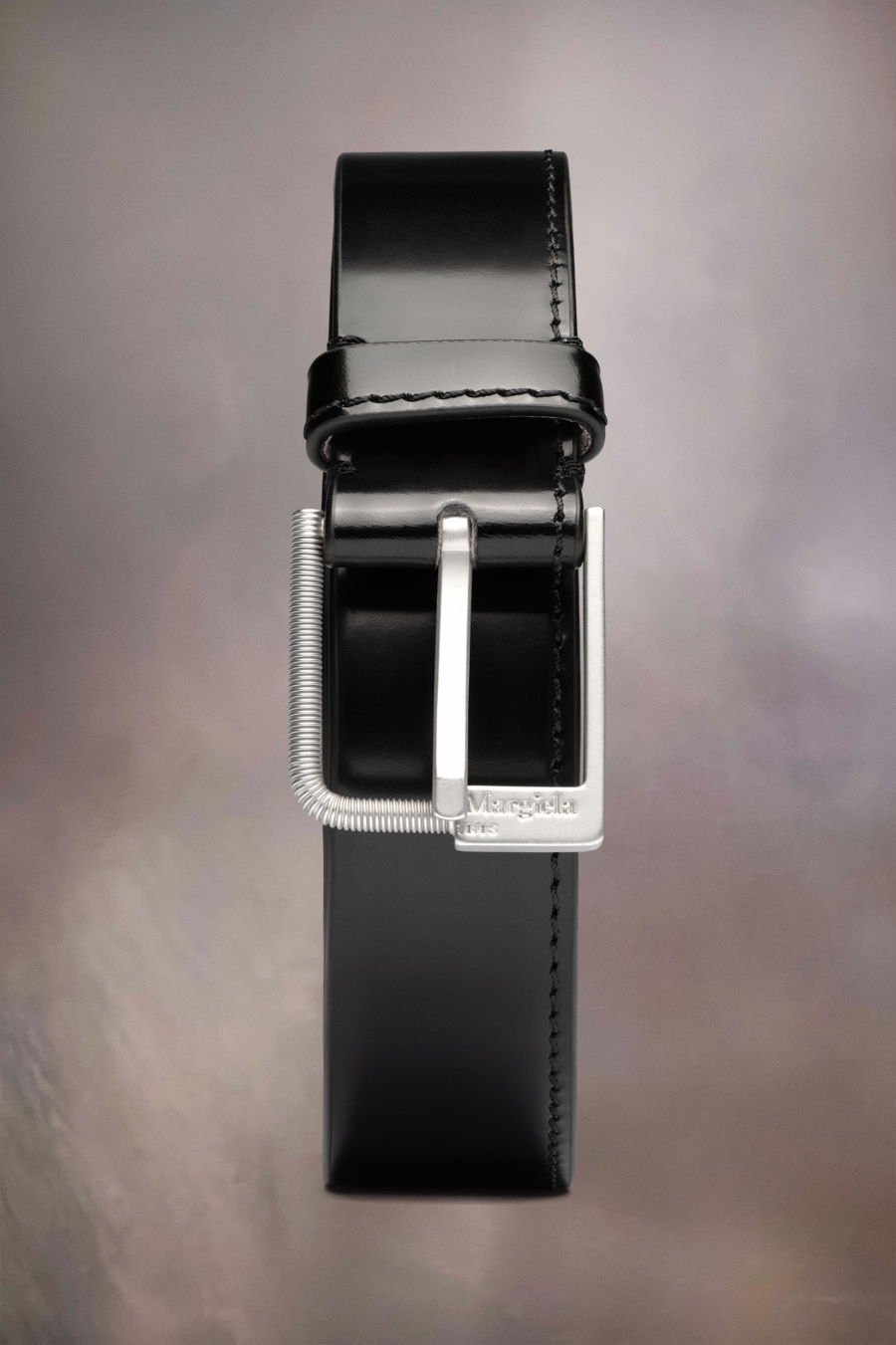 Maison Margiela Leather Belt Black | 794612-MEN