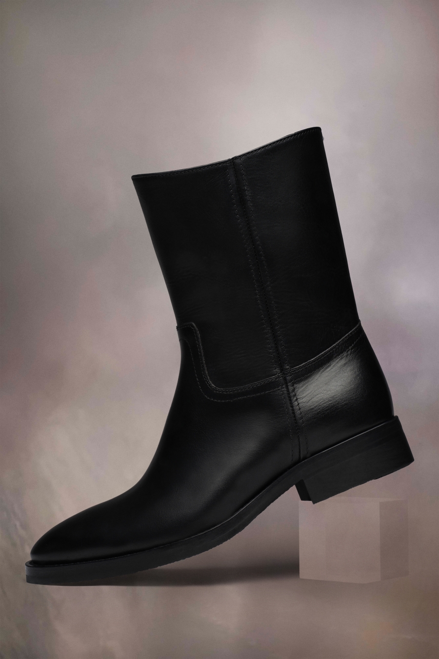 Maison Margiela Leather Boots Black | 459026-DBE