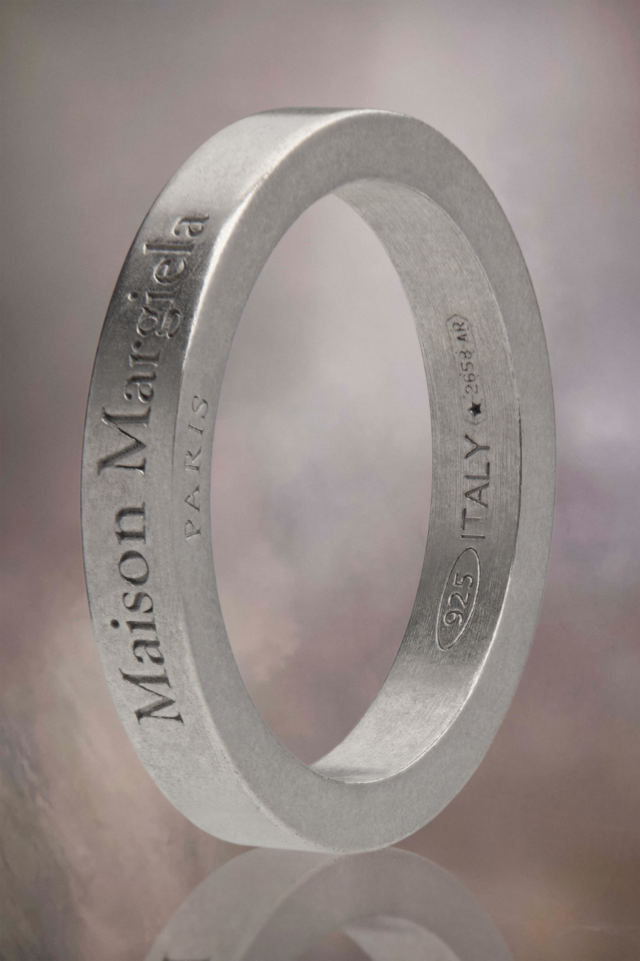 Maison Margiela Logo Ring Palladium | 072195-OGD