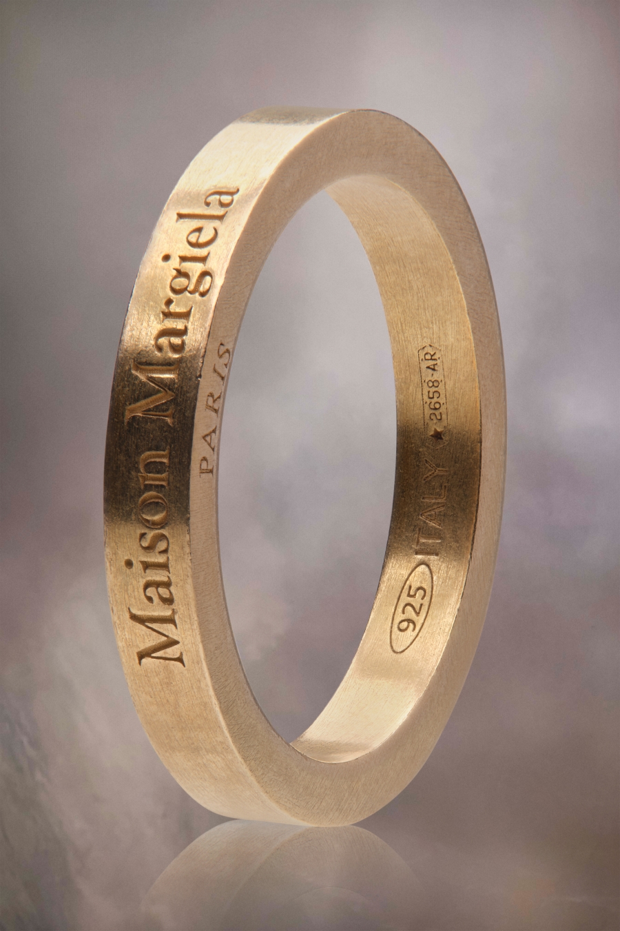 Maison Margiela Logo Ring Palladium | 259610-RZN