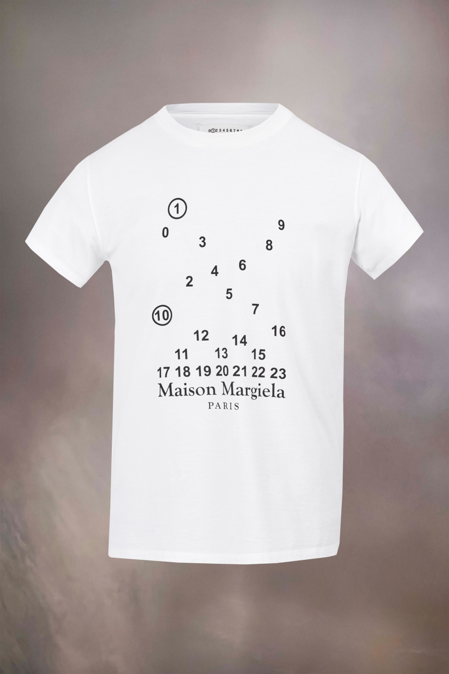 Maison Margiela Logo T-shirt White | 297348-PKO