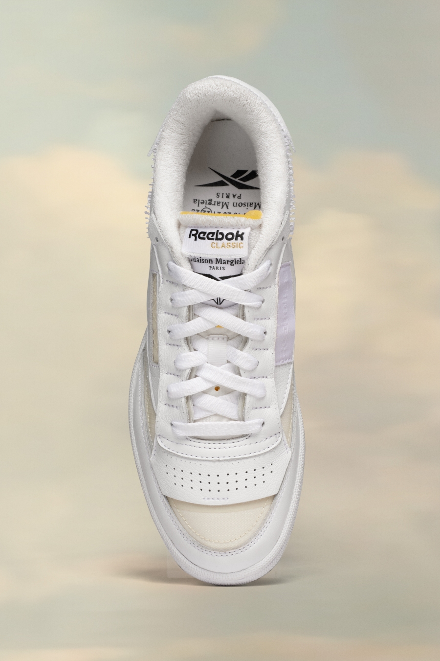 Maison Margiela Mm X Reebok Club C ‘memory Of’ White | 168407-MCE