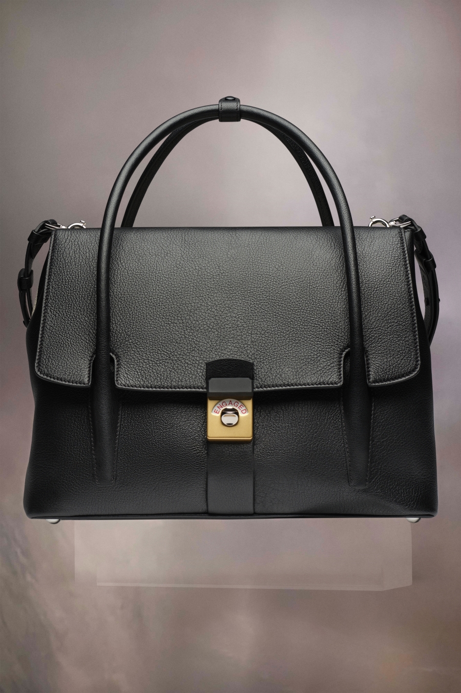 Maison Margiela New Lock Tote Black | 642580-GRA