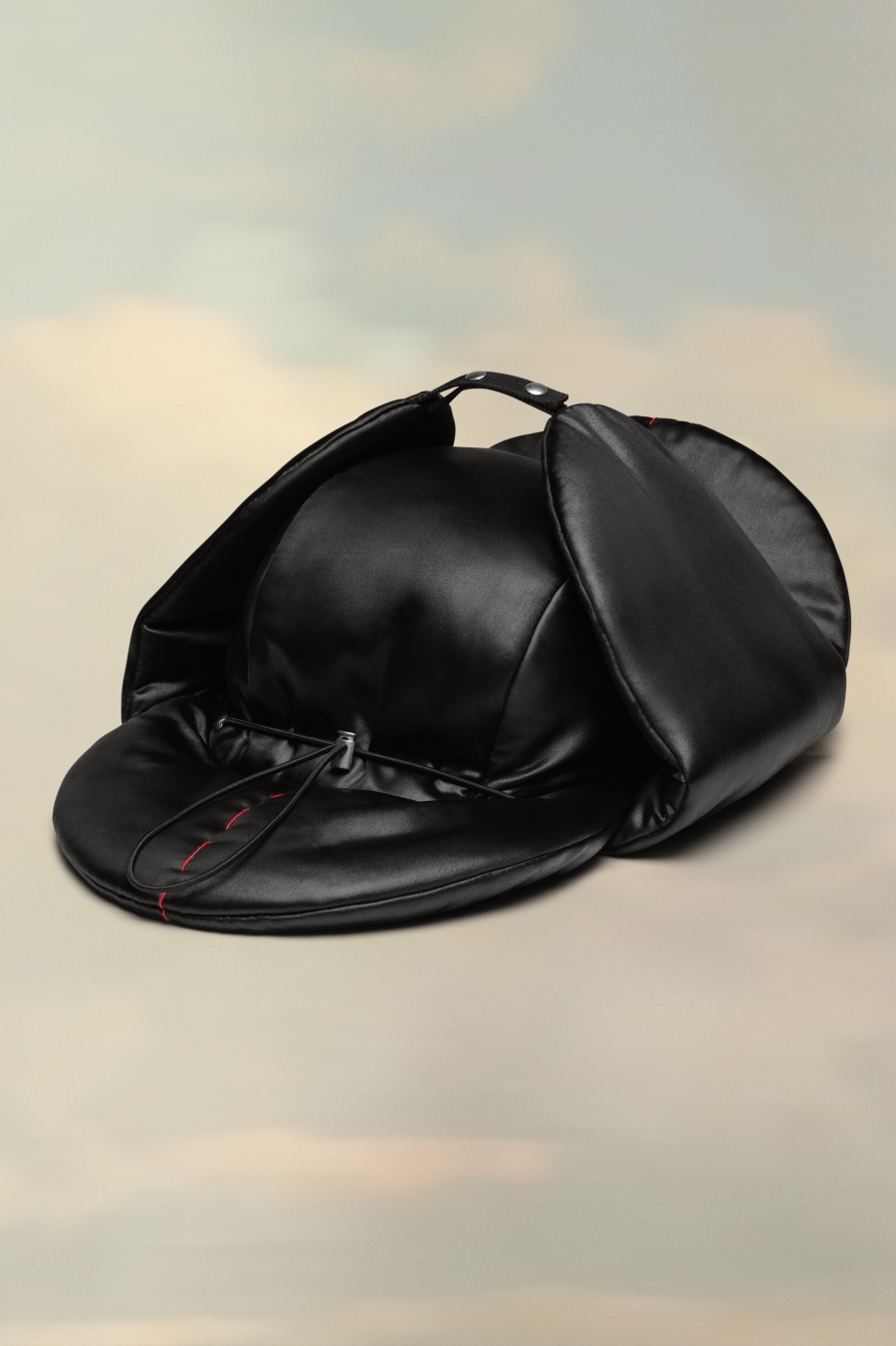 Maison Margiela Nylon Oversized Hat Black | 452790-UKC