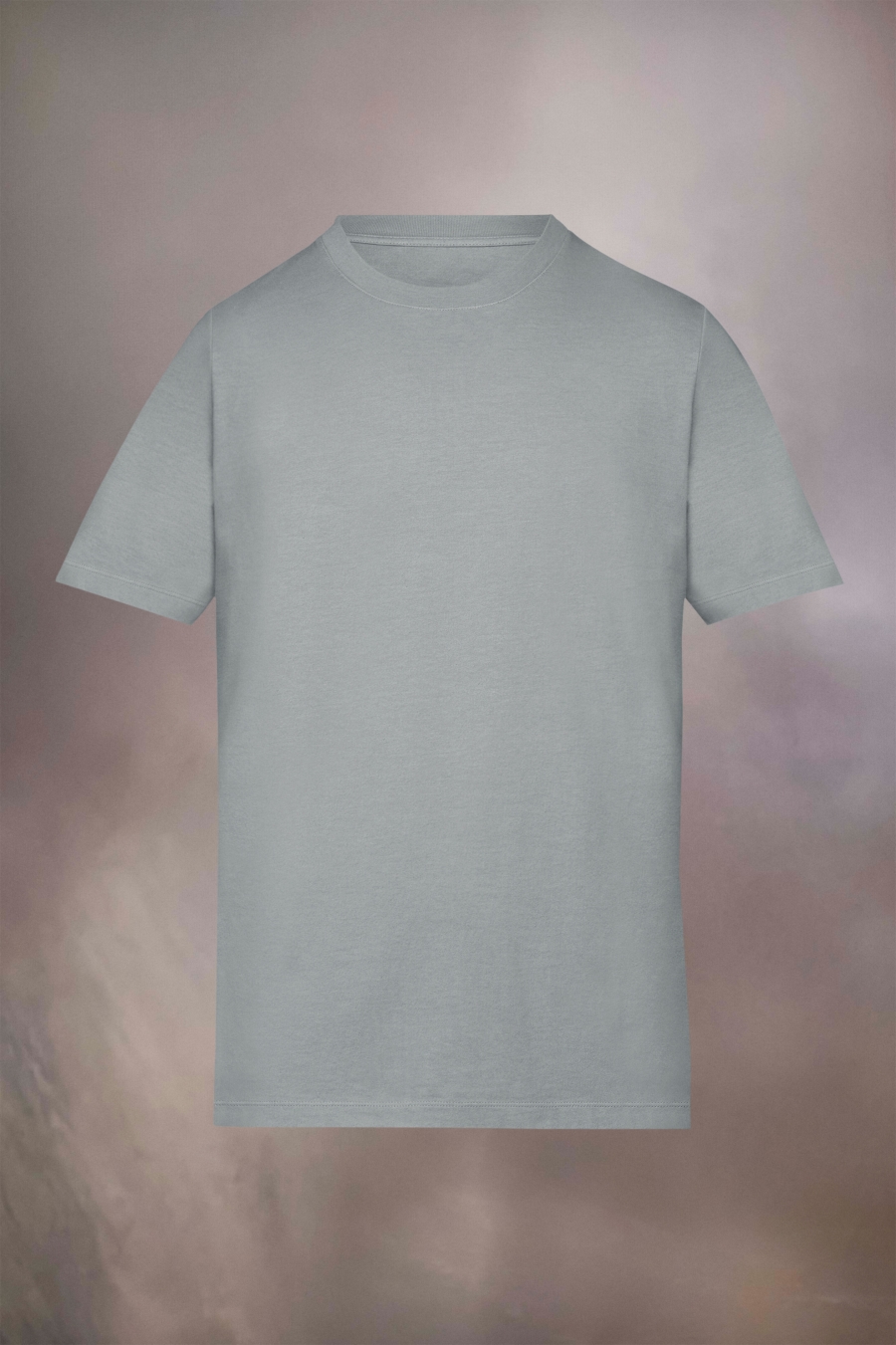 Maison Margiela Organic Cotton T-shirt Saxon Blue | 085976-ZYO