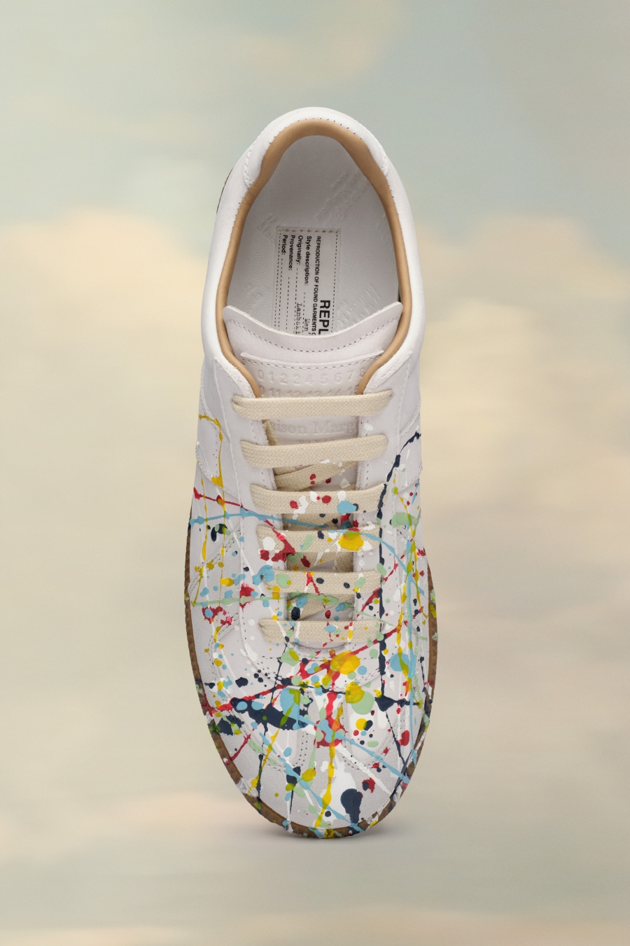 Maison Margiela Paint Replica Sneakers Dirty Wash | 082153-GWL