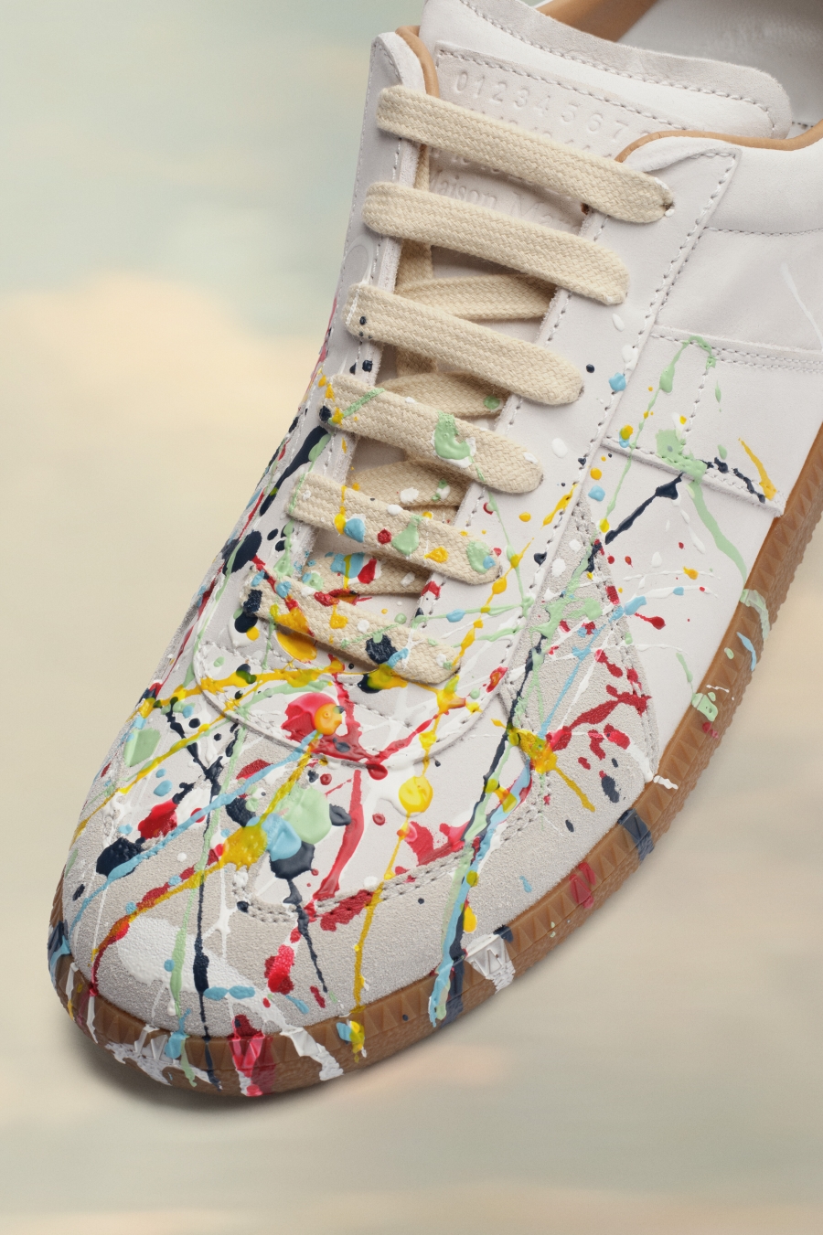 Maison Margiela Paint Replica Sneakers Dirty Wash | 082153-GWL