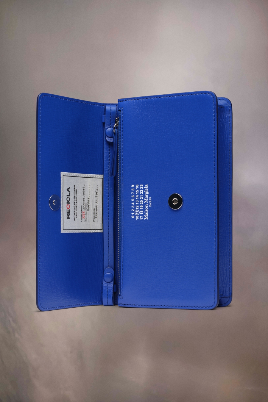 Maison Margiela Recicla Chain Wallet Mazarine Blue | 627853-SCB