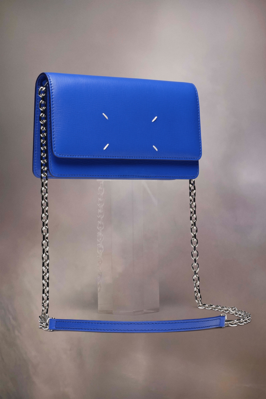 Maison Margiela Recicla Chain Wallet Mazarine Blue | 627853-SCB