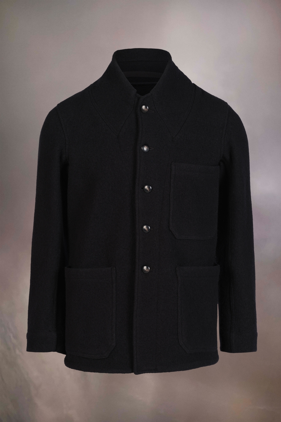 Maison Margiela Soft Wool Jacket Black | 189275-NBS